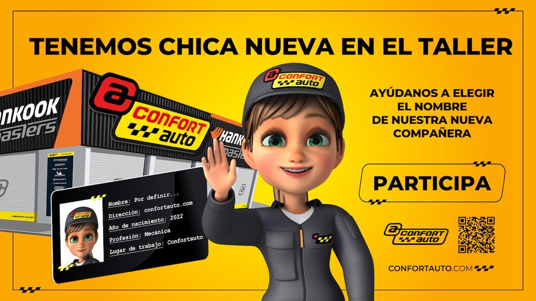 Confortauto busca nombre a su nuevo personaje femenino